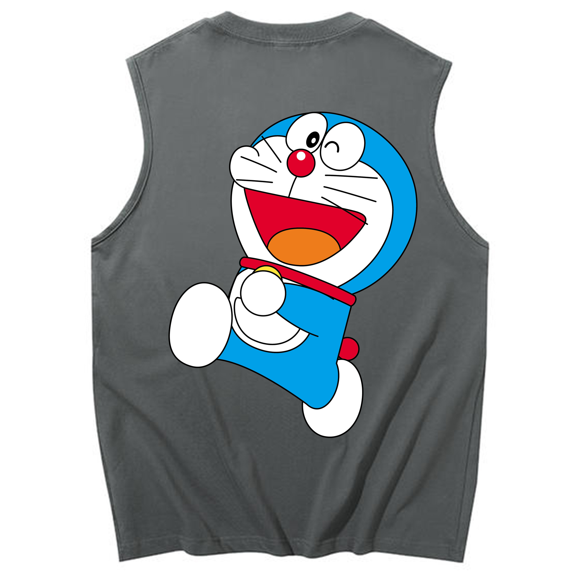 （画像用） ドラえもん Doraemon コットン100％タンクトップ（背面プリント）